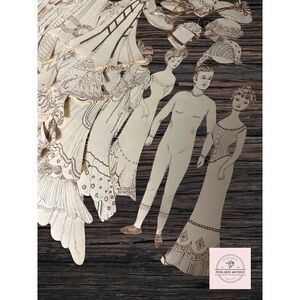 Collection of Vintage Paper Dolls | Elegant Era Paper Dolls by Nanci | Limited E
